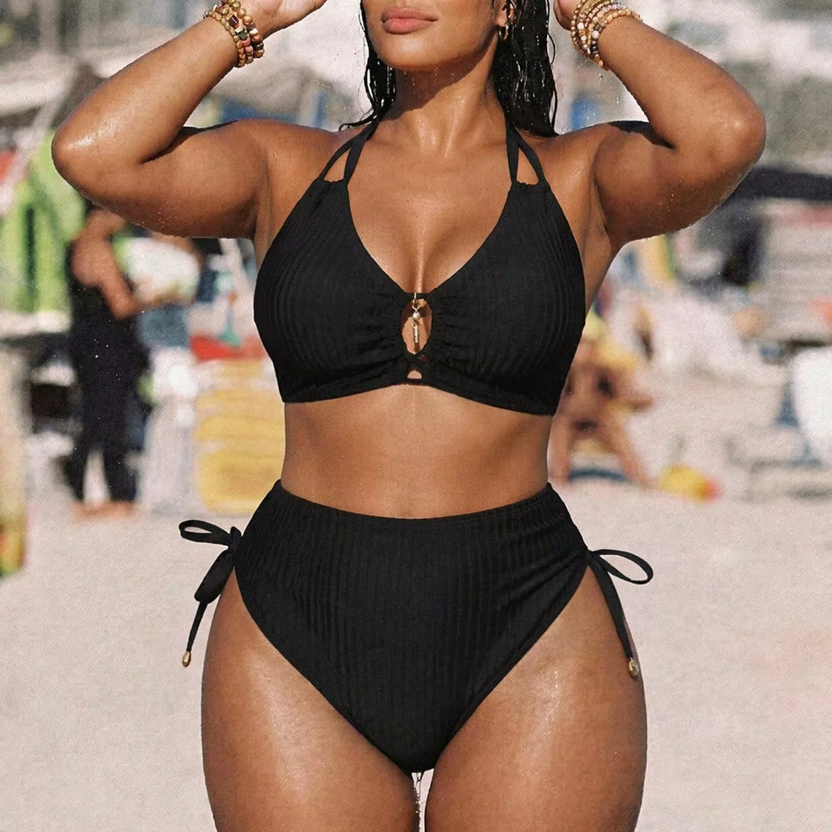 Plus Size High Waist Push Up - thumbnail 7